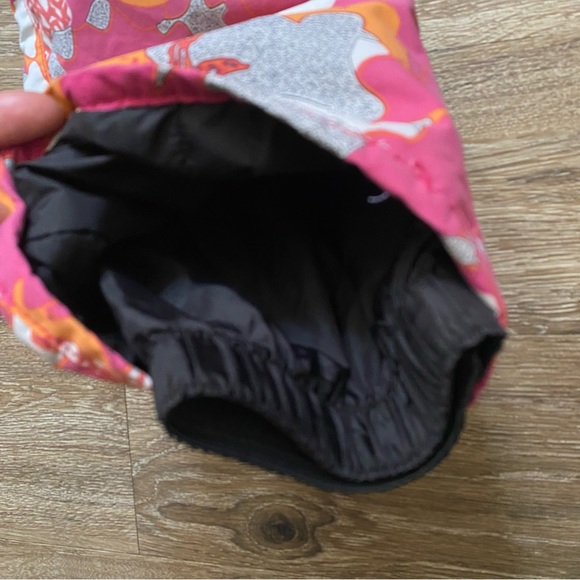 EUC Roxy Ski Bottoms Abstract Barbie Camo Floral Combo Snow Pants Size Small - Picture 12 of 13